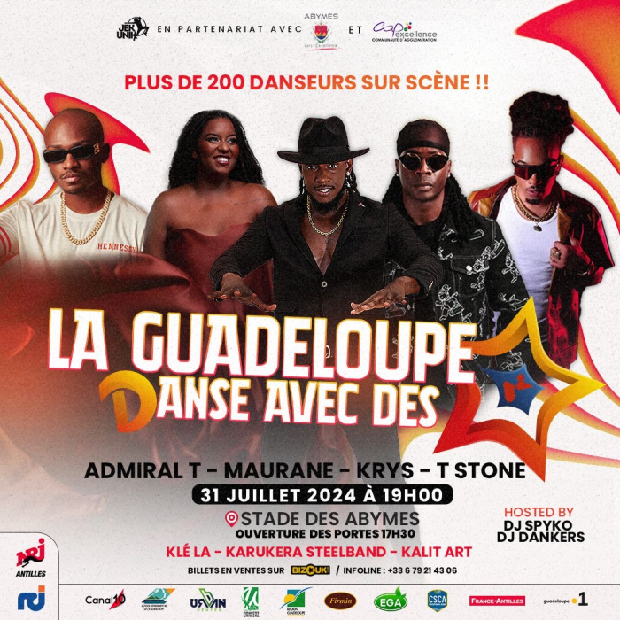 Spectacle “La Guadeloupe Danse Avec des Étoiles”