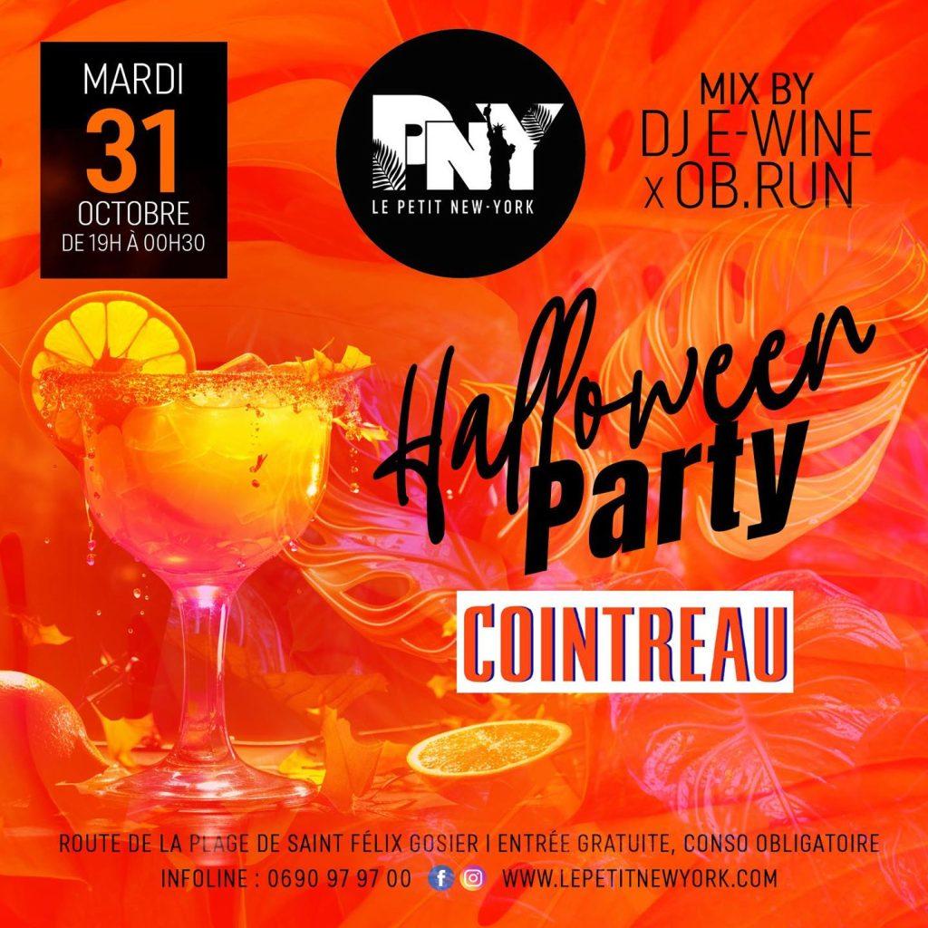 Halloween Party Cointreau à la Riviera Guadeloupe